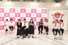 左からにぼしいわし、ぼる塾、紅しょうが、Aマッソ。