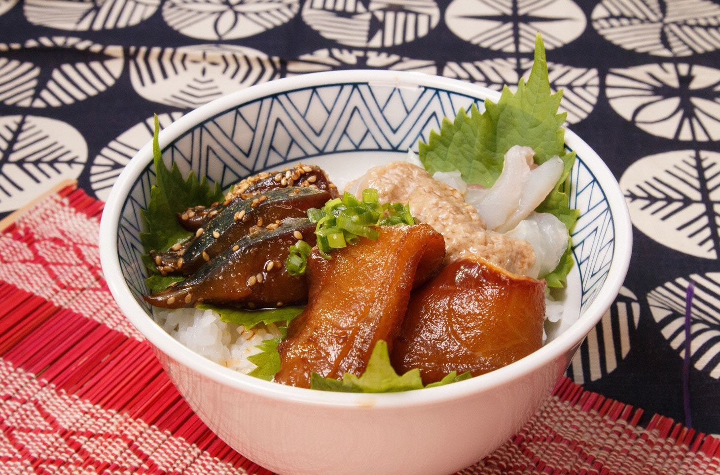 ブリの海鮮丼。(c)日本テレビ