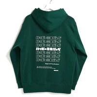 バックプリントパーカー