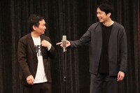 ルミネtheよしもとに出演したかまいたち。