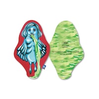 「口だけ紳士と6つの太陽」ダイカットクッション