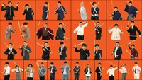 「お笑い二刀流 MUSASHI」の出演者たち。