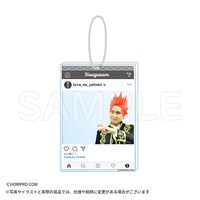 F賞「SNS風アクリルキーホルダー」