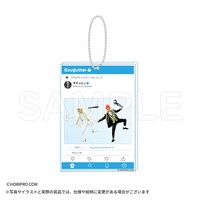 F賞「SNS風アクリルキーホルダー」