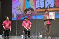 （左から）ライス、陣内智則。