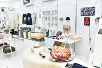「ハッピーミキバーグ POPUP STORE」店内の様子。