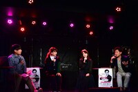 「ライブナタリー Presents『平子恋愛クラブ ～野呂と永島と、時々、酒井～』」に出演した（左から）アルコ＆ピース酒井、野呂佳代、永島聖羅、アルコ＆ピース平子。