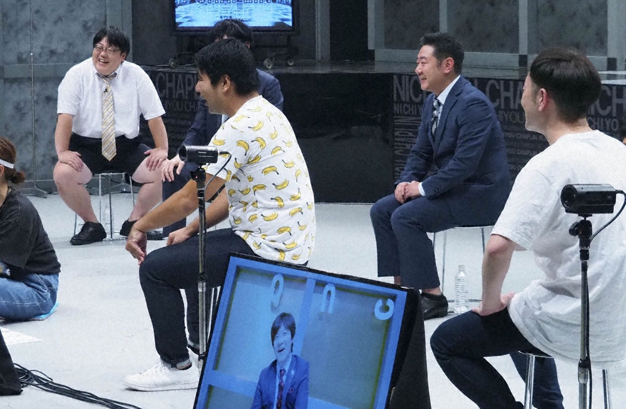 収録の様子。