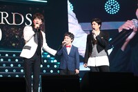 朝ドラ「エール」で山崎育三郎演じる佐藤久志の子供時代を演じた山口太幹（中央）もサプライズで登場。