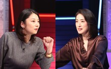 小池栄子と天海祐希。(c)フジテレビ