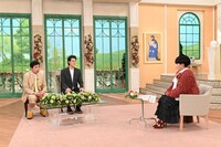 霜降り明星と黒柳徹子。(c)テレビ朝日