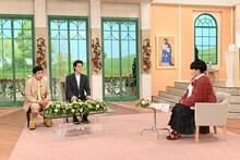 霜降り明星と黒柳徹子。(c)テレビ朝日