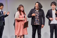 堀川絵美と見取り図・盛山の並びを見て、浅越ゴエは「どっちが堀川さんですか？」とわからなくなってしまう。