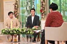 霜降り明星と黒柳徹子。(c)テレビ朝日