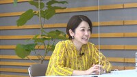 西山喜久恵（フジテレビアナウンサー） (c)フジテレビ