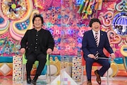 ご意見番の平成ノブシコブシ徳井とMCの蛍原徹。(c)テレビ朝日