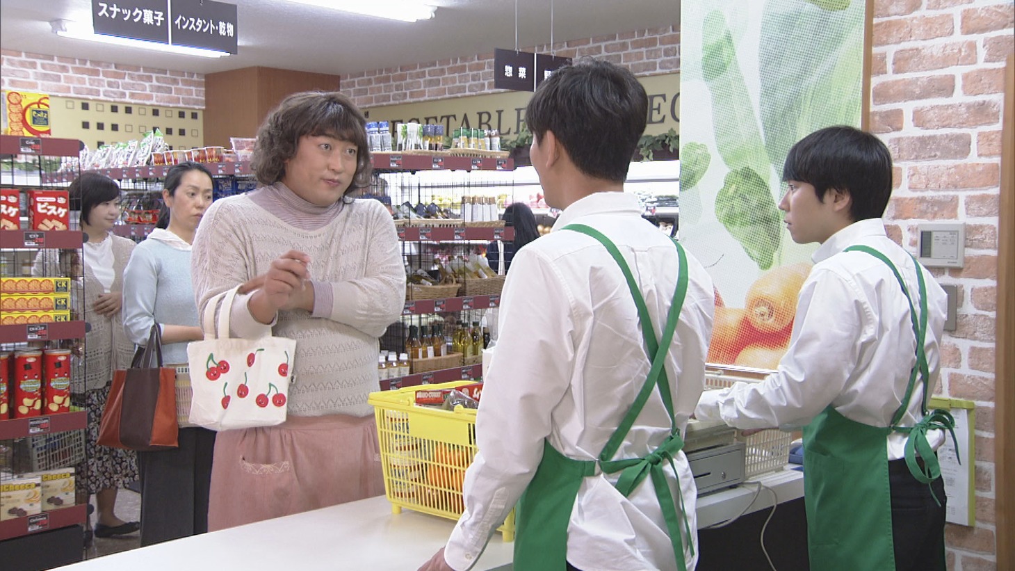 コント「袋、いりません」より。