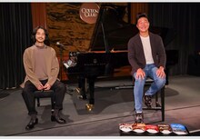 左から大橋トリオ、ANZEN漫才みやぞん。