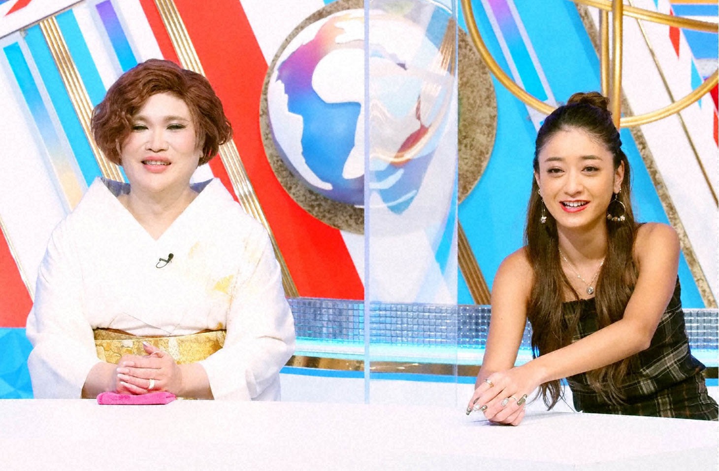 左からIKKO、池田美優。