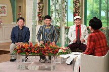 ダチョウ倶楽部と黒柳徹子。(c)テレビ朝日