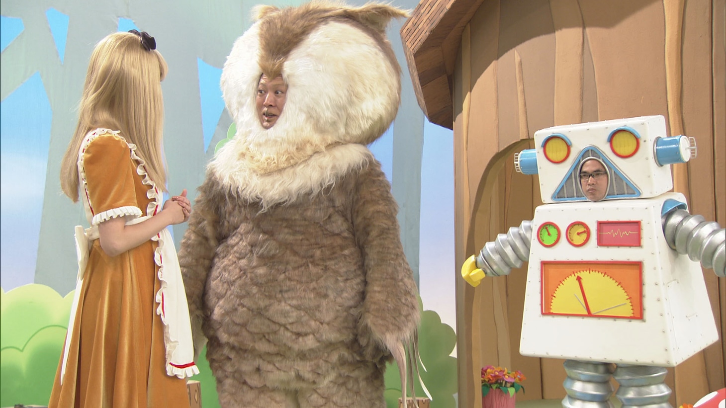 劇団ひとり主演コント「ズブズブと森のおともだち」より。