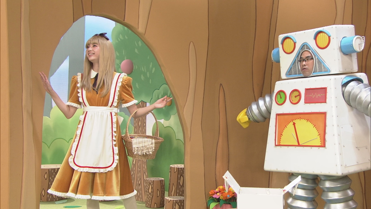 コント「ズブズブと森のおともだち」より。