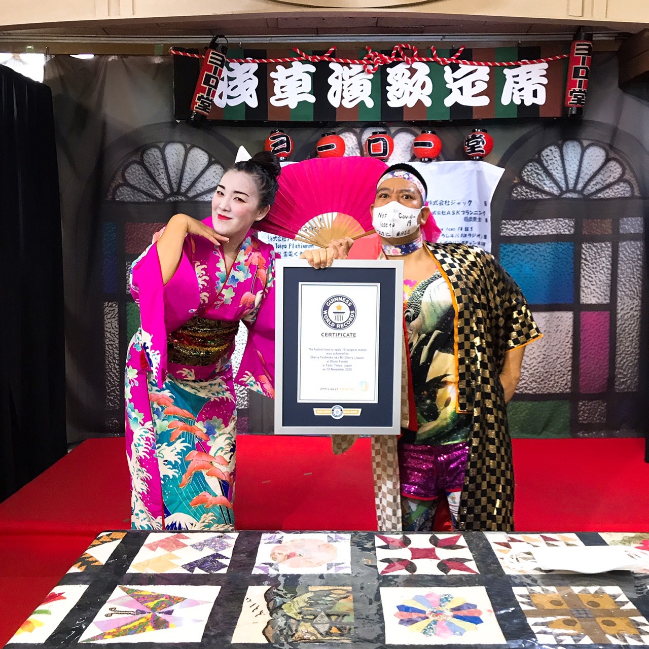 左からたんぽぽ白鳥、チェリー吉武。