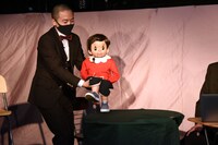 ゾフィー上田に連れてきてもらうふくちゃん。