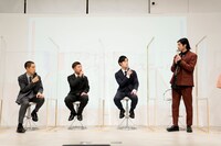 左から四千頭身、山田裕貴。