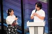 谷元星奈（関西テレビアナウンサー）と野田クリスタル。