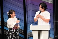 谷元星奈（関西テレビアナウンサー）と野田クリスタル。