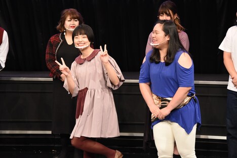 （手前左から）ぼる塾きりや、ぼる塾・田辺。