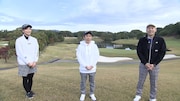 (左から)斎藤真美アナ、ナインティナイン岡村、東野幸治。