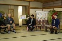 左から安田大サーカス・クロちゃん、陣内智則、月亭方正。(c)読売テレビ