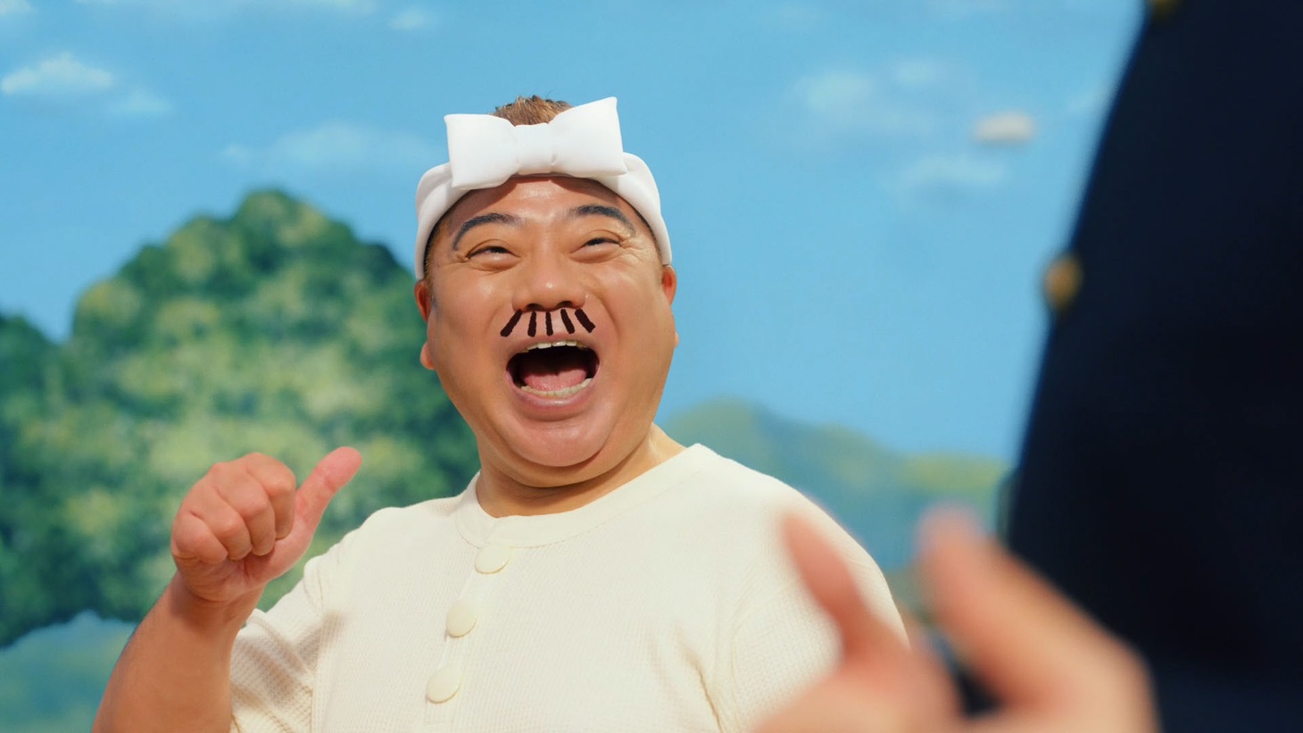 テレビCM「親子 de いいのだ！」編のワンシーン。