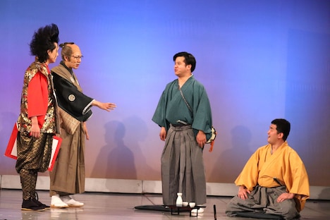 武将様、ゴエ爺、すゑひろがりず。