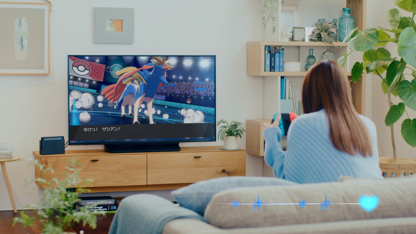 「ポケモン ソード・シールド エキスパンションパス」テレビCMより。