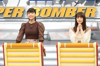 （左から）渡邊渚アナと福岡みなみ。