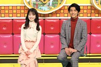 （左から）中川梨花と太田裕二。