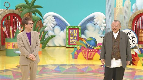 左から中居正広、笑福亭鶴瓶。(c)日本テレビ