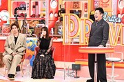 （左から）片寄涼太、広瀬アリス、くりぃむしちゅー有田。