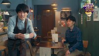 Indeedの新CM「カフェ」編（ジャルジャルバージョン）より。