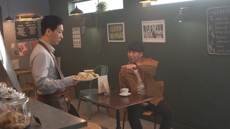 CM撮影中のニューヨーク。