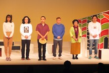 劇団かもめんたる第10回公演「HOT」初日の様子。