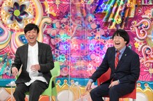 （左から）東京03飯塚、蛍原徹。(c)テレビ朝日