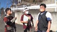 （左から）和牛・水田、サンドウィッチマン。