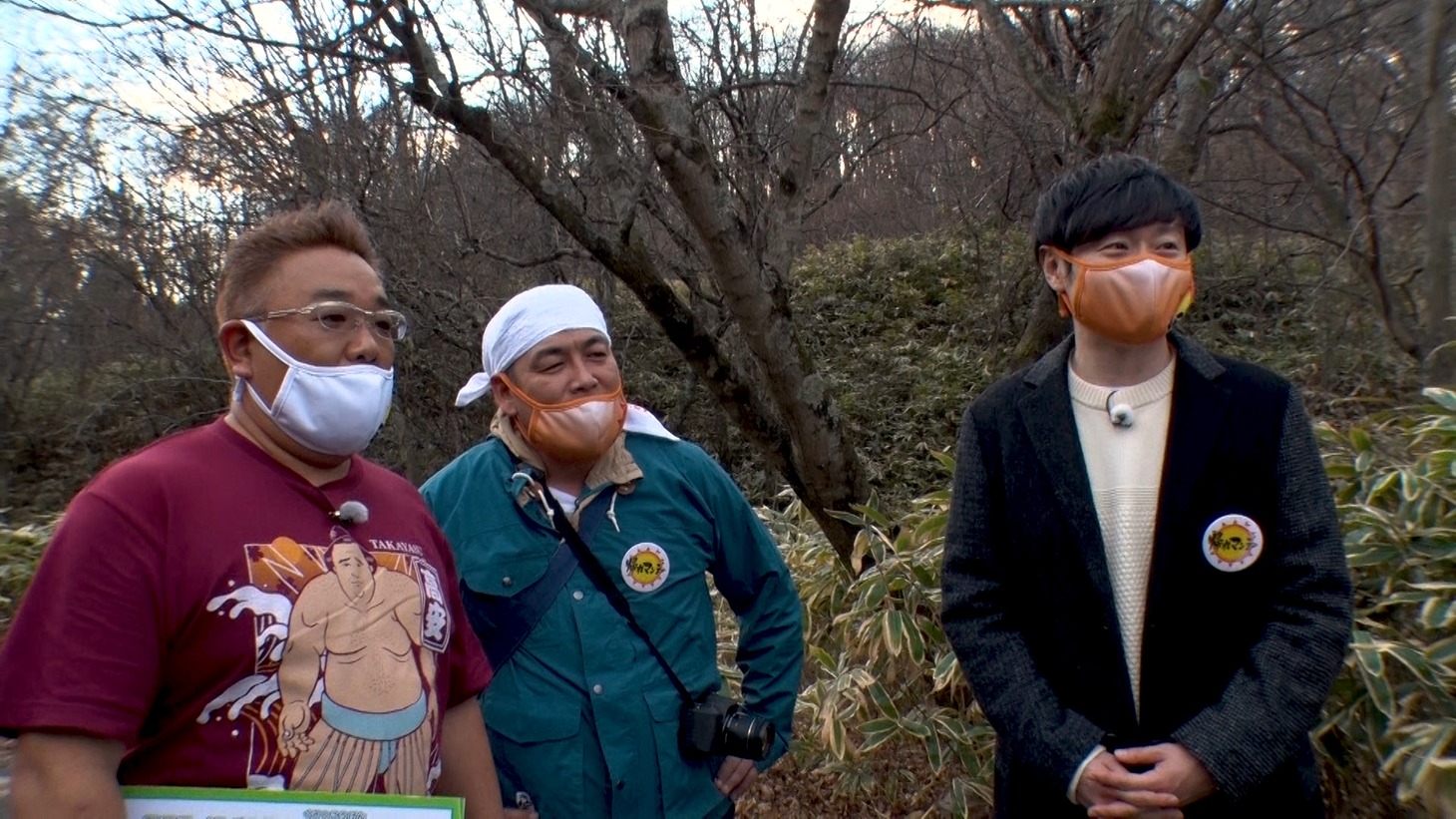 （左から）サンドウィッチマン、和牛・川西。