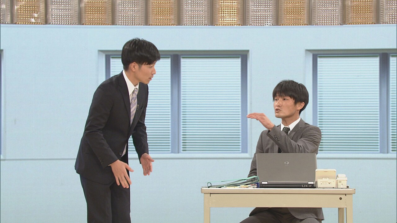 ジャルジャルが“エンタ芸人”風ネタ披露