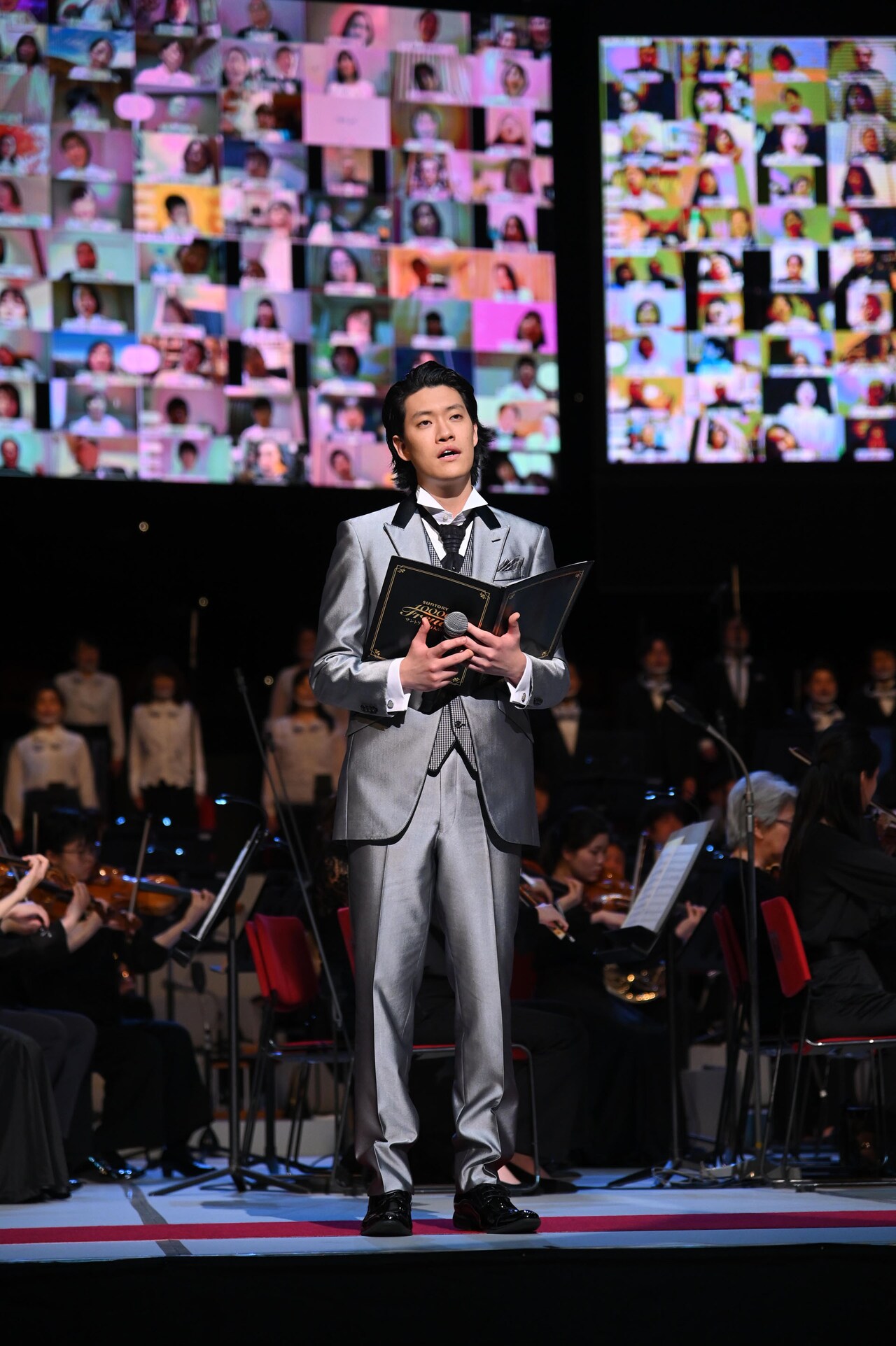 粗品「本当に奇跡のコンサート」、のべ1万人の動画で“合唱”実現「サントリー1万人の第九」