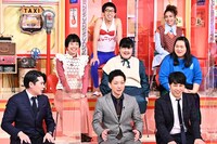 「有田プレビュールーム」の出演芸人たち。(c)TBS